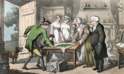 Gli occhiali verdi, illustrazione da 